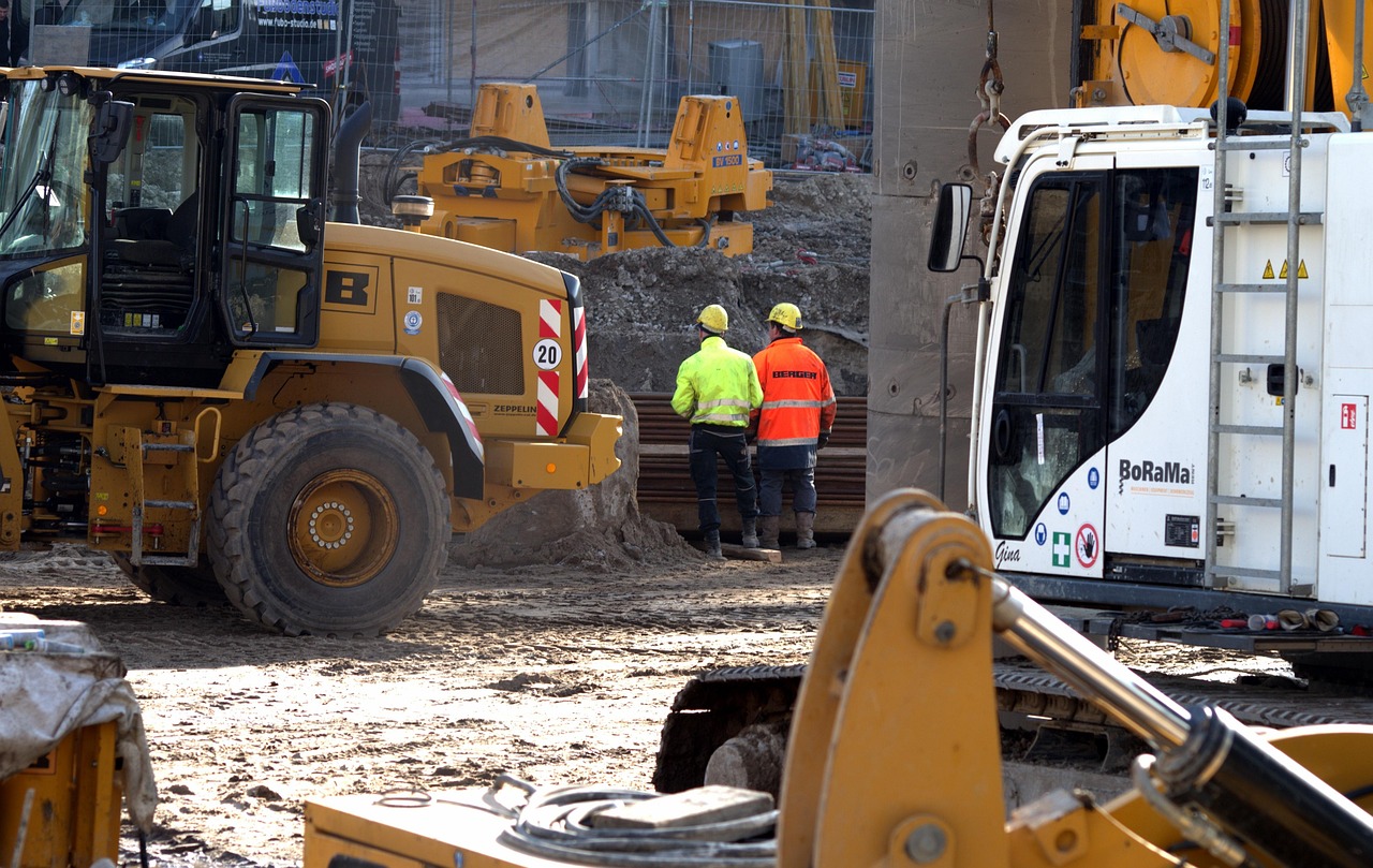About construction site, engineer, construction machinery, construction worker, helmet, construction manager, construction manager, construction manager, construction manager, construction manager, construction manager